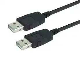 CAUZALAL-5M: USB Cable, Type A Plug to Type A Plug, 5 m, 16.4 ft, USB 2.0, Black