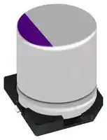 72SXV82M: Polymer Aluminium Electrolytic Capacitor, 82 µF, 72 V, Radial Can - SMD, 0.028 ohm