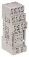 PYF14S — Relay Socket, DIN Rail, Screwless Clamp, 14 Pins, 250 VAC