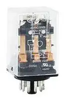 HF10FH/024A-3ZDT: Power Relay, Miniature, 3PDT, 24 VAC, 10 A, HF10FH Series, Through Hole, Non Latching