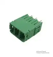 1720589: Terminal Block, Slidelock, Header, 7.62 mm, 3 Ways, 20 A, 630 V, Through Hole Right Angle