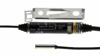 E2EC-CR8D1.: Proximity Sensor, Inductive, Cable Amplifier, 0.8 mm, SPST-NO, 10 to 30 VDC