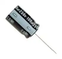 UCS2C221MHD: Electrolytic Capacitor, 220 µF, 160 V, ± 20%, Radial Leaded, 10000 hours @ 105°C, Polar