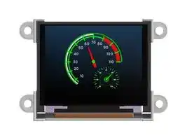 UOLED-160G2-AR: Graphic OLED, 160 x 128 Pixels, RGB, 5V, UART, TTL, 52.1mm x 36mm, -30 °C