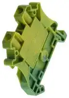 XBUT4PE — TERMINAL BLOCK, GROUND, 6.2MM, 26-10AWG