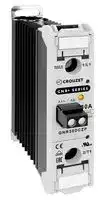 GNR30DCZP: Solid State Relay, 30 A, 500 VAC, DIN Rail, Screw, Zero Crossing