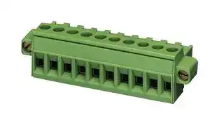 1805301: Pluggable Terminal Block, 5.08 mm, 2 Ways, 24 AWG, 12 AWG, 2.5 mm², Screw