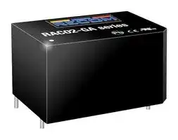 RAC02-3.3SGA — AC/DC PCB Mount Power Supply (PSU), ITE & Household, 1 Output, 2 W, 3.3 VDC, 500 mA