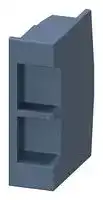 3RV2917-6A: End Cover, Clip-On, 3RV2917 Series Busbars