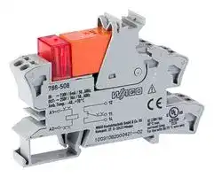 788-508: Power Relay, SPDT, 230 VAC, 16 A, 788 Series, DIN Rail, Non Latching