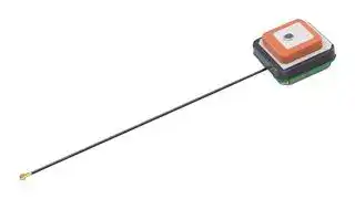 GNSSL125182530S: Patch Antenna, GPS/GNSS/Glonass/Galileo/BeiDou/IRNSS/IoT/M2M, 1.561 to 1.602GHz, 2.7dBi