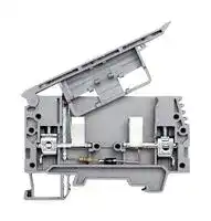 ASK-2LD-DC: Fused Terminal Block, 2 Ways, 26AWG to 8AWG, 10 mm², Screw, 6.3 A, 500 V