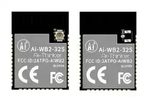 AI-WB2-32S: Wireless LAN Module, 2.4835GHz, ADC/DAC/GPIO/I2C/IR Remote/PWM/PIR/SDIO/SPI/UART, Internet of Things