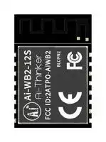 AI-WB2-12S: Wireless LAN Module, 2.4835GHz, ADC/DAC/GPIO/I2C/IR Remote/PWM/PIR/SDIO/SPI/UART, Internet of Things