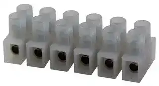 1776293-6: Panel Mount Barrier Terminal Block, 1 Row, 6 Ways, 22 AWG, 12 AWG, 8 mm, 30 A