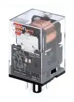 MKS3P-5 230VAC: Power Relay, 3PDT, 230 VAC, 10 A, MK-S Series, Socket, Non Latching