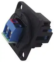 CP30240: Panel Mount Barrier Terminal Block, 10 A, 25 V, 2 Pole, 2, Screw