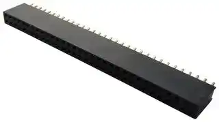 4P02-2A02-DA: Connector, 4P02, 64 Contacts, 2.54 mm, Receptacle, Through Hole, 2 Rows