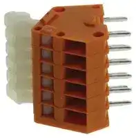 0233-0506: TERMINAL BLOCK, PCB, 6 POSITION, 28-20AWG