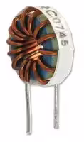 2114-V-RC: Toroidal Inductor, High Current, 2100 Series, 150 µH, 3.4 A, 0.062 ohm, ± 15%