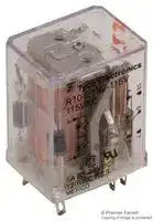 1393766-2 .: Power Relay, DPDT, 24 VDC, 7.5 A, R10, Socket, Non Latching