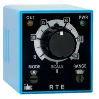 RTE-P1AF20: Analogue Timer, RTE Series, Multifunction, 20 Ranges, 0.1 s, 600 h, 2 Changeover Relays