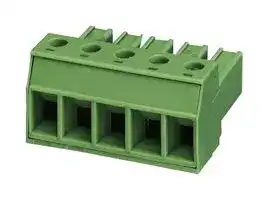 1804959: Pluggable Terminal Block, 7.62 mm, 7 Ways, 24 AWG, 10 AWG, 4 mm², Screw