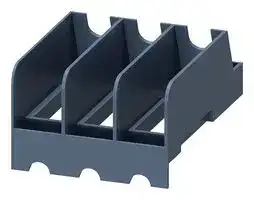 3RV2928-1K: Phase Barrier, Clip-On, 3RV2 Series Size S0, S00 Circuit Breakers