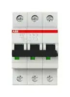 2CDS273001R0165: Thermal Magnetic Circuit Breaker, MCB, 3P, 25 kA, 230 V, 16 A