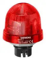 8WD5350-0CB: Visual Signal Indicator, Red, Flashing, 230 VAC, IP65, 75 mm, 66 mm
