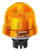 8WD5350-0CD: Visual Signal Indicator, Yellow, Flashing, 230 VAC, IP65, 75 mm, 66 mm