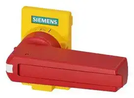 3KD9201-2: Operating Mechanism, Direct, Red/Yellow, Switch Disconnectors