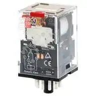 MKS3PIN 230VAC: Power Relay, 3PDT, 230 VAC, 10 A, MK-S Series, Socket, Non Latching