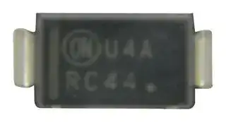 MURA105T3G: Fast / Ultrafast Diode, 50 V, 1 A, Single, 875 mV, 30 ns, 50 A