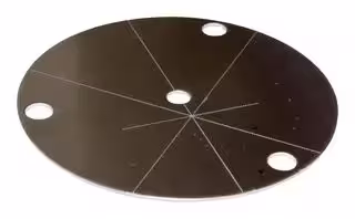 ADJUSTING PLATE: Adjusting Plate, Steel, 3mm Height, Sensors