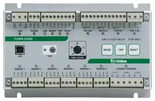 PGR-8800-00: Safety Relay, Arc-Flash Monitoring, 3PDT, SPST-NO, PGR-8800 Series, DIN Rail, Screw