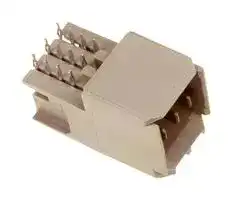 5646956-1 .: Connector, UPM, 6 Contacts, 2 mm, Header, Press Fit, 1 Rows