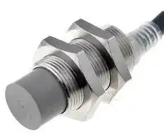 E2E-X10MY1 2M: Proximity Sensor, Inductive, 10 mm, SPST-NO, M18, 20 to 264 VAC