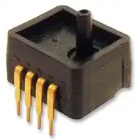 ASDXAVX100PGAA5: Pressure Sensor, ASDX Series, Silicon, 100 psi, Analogue, Gauge, 5 V, Axial, 2.5 mA