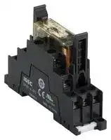 RF1V-3A1BLD1-D24: Safety Relay, w/Diode & LED Indicator, 24 VDC, 3PST-NO, SPST-NC, RF1V Series, Through Hole, 6 A