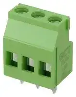TBJ05-02-1-G-G: Wire-To-Board Terminal Block, 5.08 mm, 2 Ways, 30 AWG, 12 AWG, Screw