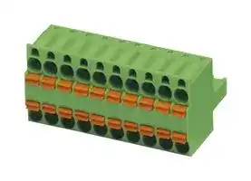 1962600: Pluggable Terminal Block, 5.08 mm, 2 Ways, 24 AWG, 12 AWG, 2.5 mm², Push In