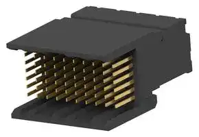 2143012-3 .: Connector, IMPACT, 60 Contacts, 1.9 mm, Plug, Through Hole, 6 Rows