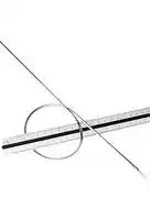 304-E-3.0MM-EM: Thermocouple Wire, Type E, 304 SS, Metric, 3 mm Dia, 1 m Length
