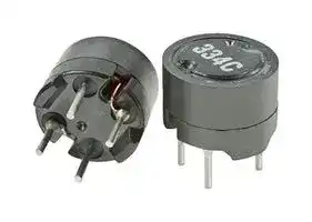 12LRS105C: Inductor, 1 mH, ± 15%, 2.3 ohm, 400 mA Irms, 400 mA Isat, Shielded, Radial Leaded