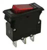 W51-A121B1-10: CIRCUIT BREAKER, THERMAL, 1P, 125V, 10A