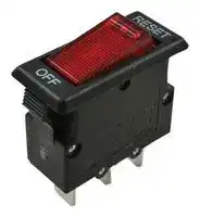 W51-A122B1-10: CIRCUIT BREAKER, THERMAL, 1P, 250V, 10A