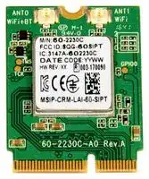 ST60-2230C: Wireless LAN Module, 2.4 GHz, SDIO, UART, USB, Industrial, Medical