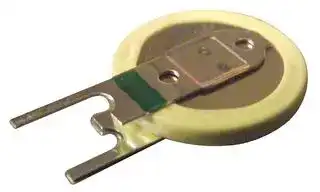 CR-1220/VCN: Battery, 3 V, 1220, Lithium Manganese Dioxide, 35 mAh, PCB Pins, 1