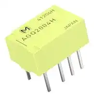 AGQ20012: Signal Relay, 12 VDC, DPDT, 2 A, GQ Series, Through Hole, Non Latching